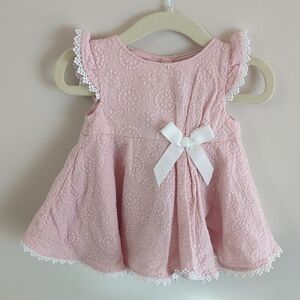 Catherine Malandrino Pink Lace Dress 3-6 Months